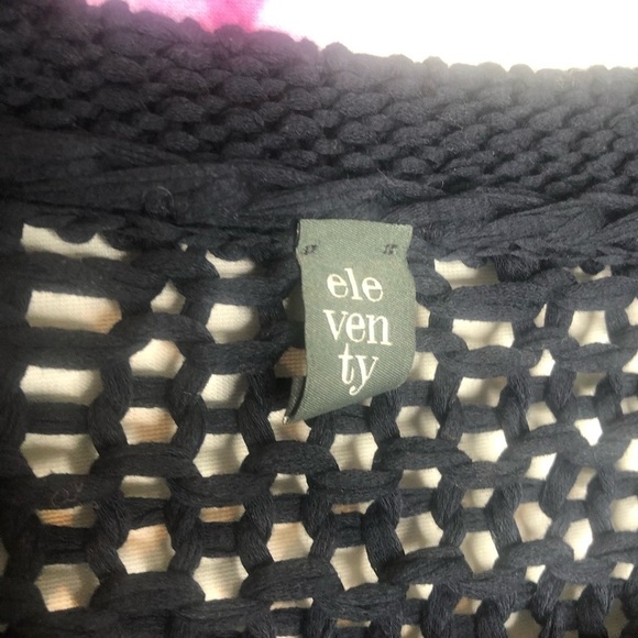 Eleventy | Open Weave Knitted Cardigan - Picture 10 of 13